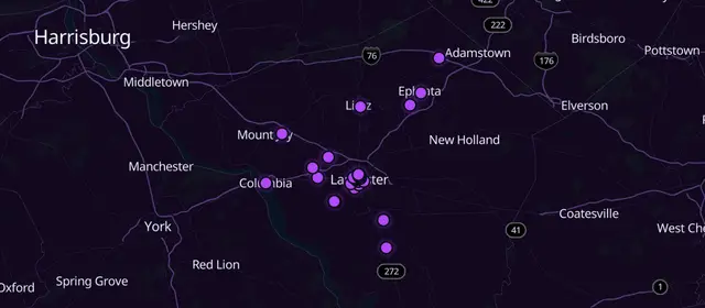 N.A. meetings in Lancaster County, Pennsylvania