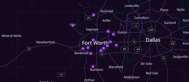 N.A. meetings in Tarrant County, Texas