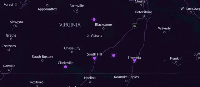 N.A. meetings in Mecklenburg County, Virginia